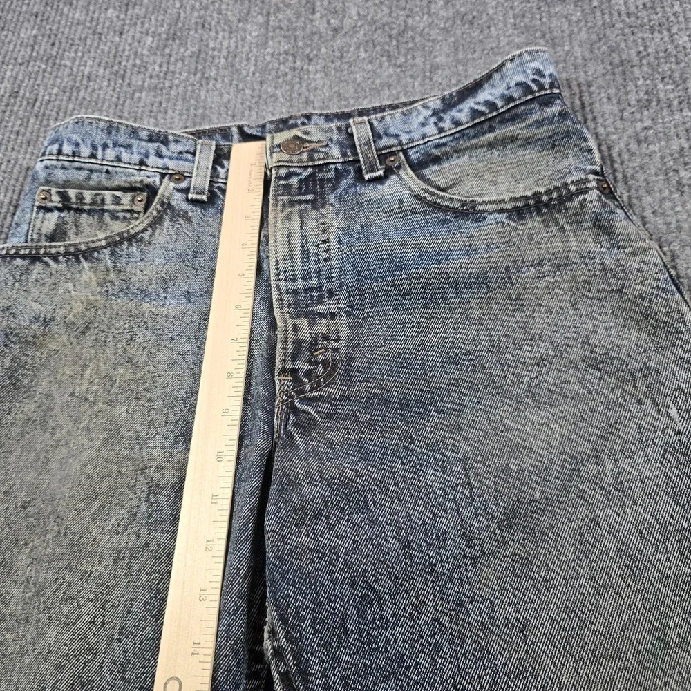 VTG 90s Levis 550 Jeans Men 33x30 Blue Grunge Tapered Relaxed Denim Distress USA